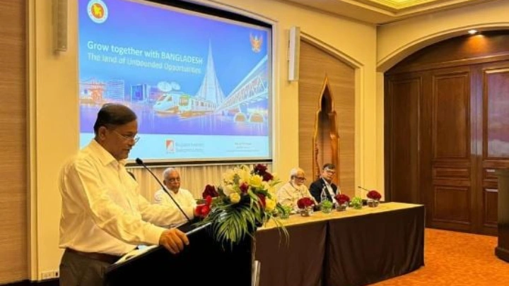 Hasan urges Thai private sector to invest in Bangladesh
