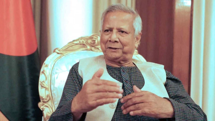 Chief Adviser Professor Dr Muhammad Yunus. Photo: Collected