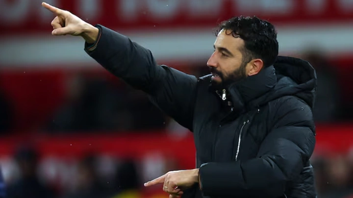 Soccer Football - Premier League - Manchester United v Nottingham Forest - Old Trafford, Manchester, Britain - December 7, 2024 Manchester United manager Ruben Amorim Action Images via Reuters/Lee Smith/ File Photo 