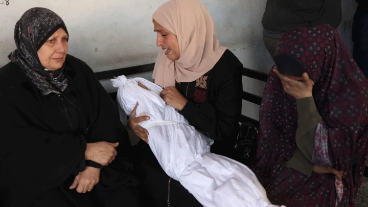 War death toll in Gaza rises to 45,097